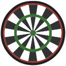 external board-darts-flat-icons-inmotus-design icon