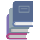 external book-literature-flat-icons-inmotus-design-10 icon
