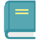 external book-literature-flat-icons-inmotus-design-12 icon