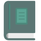 external book-literature-flat-icons-inmotus-design-15 icon