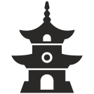 external building-chinese-culture-flat-icons-inmotus-design icon
