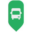 external bus-map-navigation-elements-flat-icons-inmotus-design icon