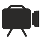 external camera-film-elements-flat-icons-inmotus-design icon