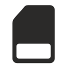 external card-sim-card-flat-icons-inmotus-design-2 icon