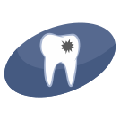 external caries-tooth-health-flat-icons-inmotus-design icon