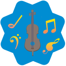 external cello-music-song-flat-icons-inmotus-design icon