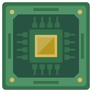 external chip-chips-and-cpu-flat-icons-inmotus-design-3 icon