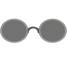 external classic-optic-glasses-flat-icons-inmotus-design icon