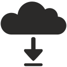 external cloud2-downloads-flat-icons-inmotus-design icon
