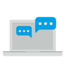 external dialog-online-dialogs-flat-icons-inmotus-design-2 icon