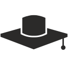 external education-hats-flat-icons-inmotus-design icon