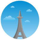 external eiffel-paris-flat-icons-inmotus-design icon