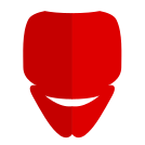external face-party-masks-flat-icons-inmotus-design icon
