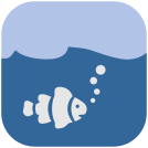 external fish-fishes-flat-icons-inmotus-design-5 icon