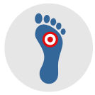 external foot-pain-flat-icons-inmotus-design icon
