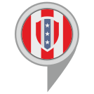 external geo-usa-national-flag-eagle-shield-flat-icons-inmotus-design icon