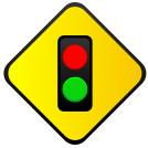 external green-road-warnings-flat-icons-inmotus-design icon