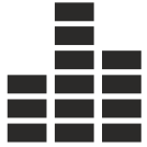external levels-volume-flat-icons-inmotus-design icon
