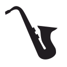 external long-saxophone-flat-icons-inmotus-design icon