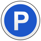 external parking-road-sign-flat-icons-inmotus-design icon