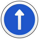 external road-road-sign-flat-icons-inmotus-design icon