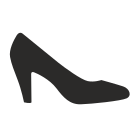 external shoes-woman-shoes-flat-icons-inmotus-design icon