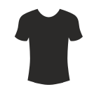 external sport-tshirt-forms-flat-icons-inmotus-design icon