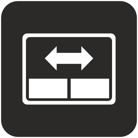Trackpad icon in Flat icons Style
