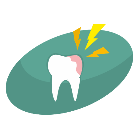 Caries icon in Flat icons Style