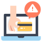 external card-cyber-crimes-and-protection-flat-flat-icons-maxicons icon