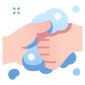 external clean-washing-hand-flat-icons-maxicons-3 icon
