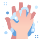 external clean-washing-hand-flat-icons-maxicons icon