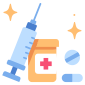 external injection-virus-and-medical-flat-icons-maxicons icon