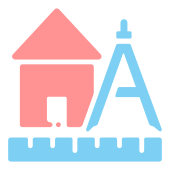external architectural-faculty-flat-flat-icons-maxicons icon