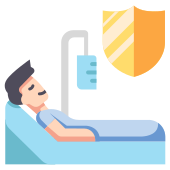 external bed-insurance-flat-flat-icons-maxicons icon