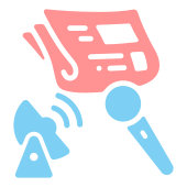 external broadcast-faculty-flat-flat-icons-maxicons icon