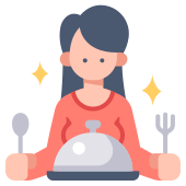 external client-restaurants-and-dining-flat-flat-icons-maxicons icon