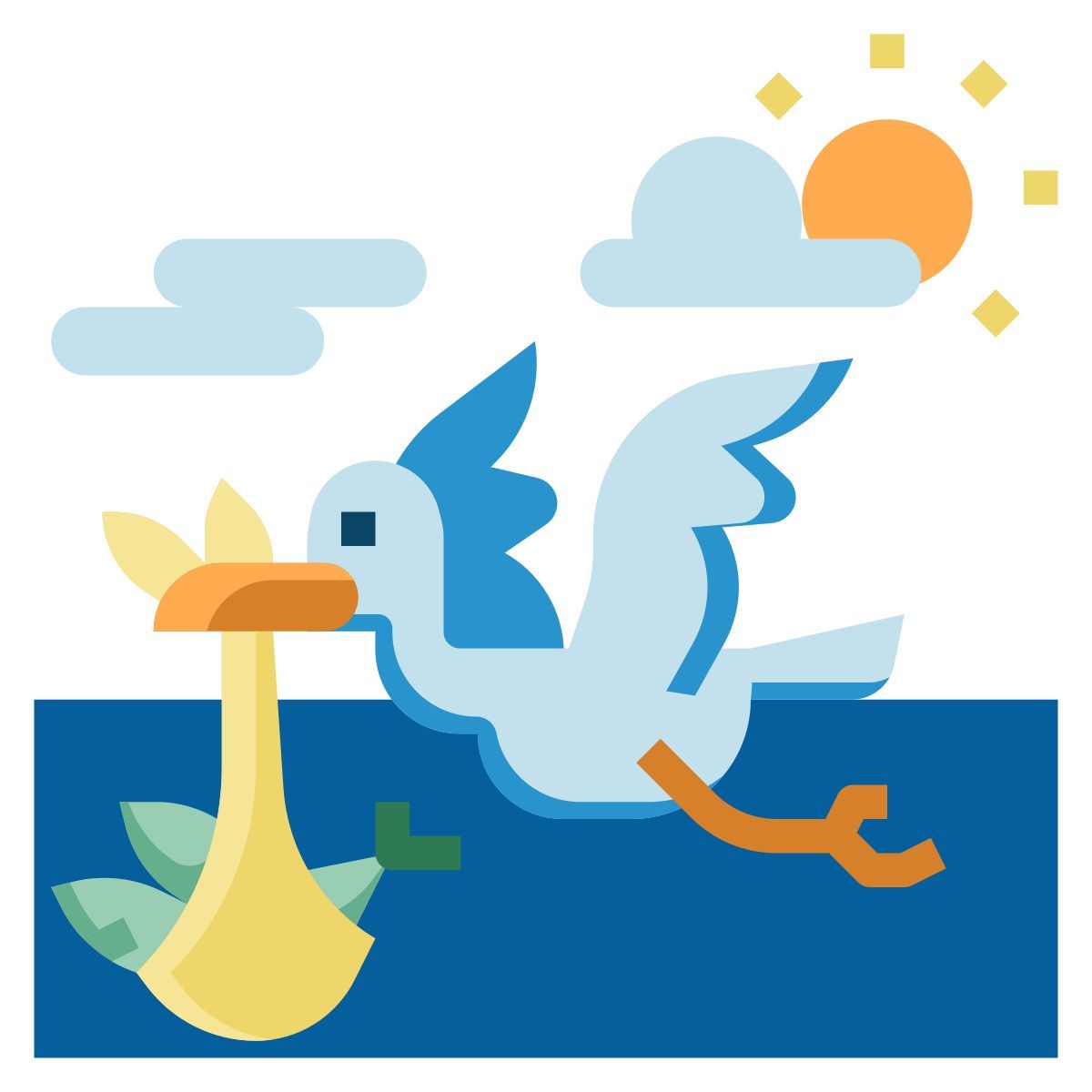 새 icon