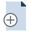external add-file-and-document-flat-icons-pack-pongsakorn-tan icon