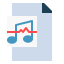 external audio-file-and-document-flat-icons-pack-pongsakorn-tan icon