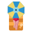 external beach-summer-flat-icons-pack-pongsakorn-tan icon
