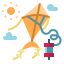 external kite-summer-flat-icons-pack-pongsakorn-tan icon