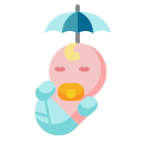 external baby-healthinsurance-flat-icons-pack-pongsakorn-tan icon