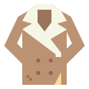 external coat-clothing-flat-icons-pack-pongsakorn-tan icon