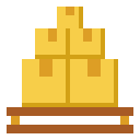 external container-delivery-package-flat-icons-pack-pongsakorn-tan icon