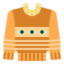 external sweater-mid-autumn-flat-icons-pack-pongsakorn-tan icon