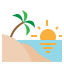 external beach-travel2-flat-icons-pause-08 icon