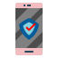 external check-insurance-flat-icons-pause-08 icon