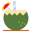 external coconut-beverage-flat-icons-pause-08 icon
