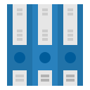 external archives-management-flat-icons-pause-08 icon